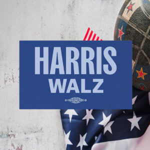 Harris Walz 2024 Car Magnet