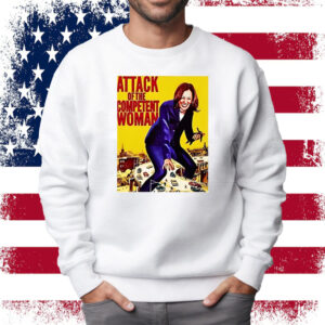 Attack Of The Competent Woman Kamala Harris T-Shirt