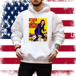 Attack Of The Competent Woman Kamala Harris T-Shirt