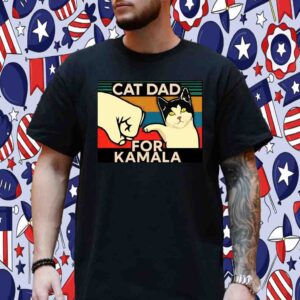 Cat Dad For Kamala Shirt