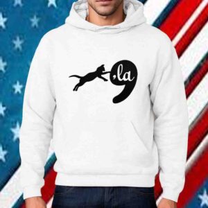 Cat Jump Comma La T-Shirt