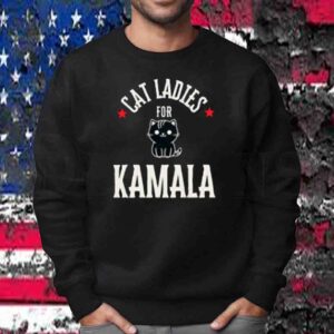 Cat Ladies For Kamala Harris 24 T-Shirt
