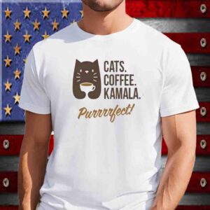 Cats Coffee Kamala T-Shirt