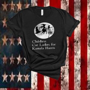 Childless Cat Ladies For Kamala Harris Shirt, Halloween Shirt