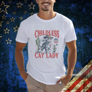 Childless Cat Lady For Kamala, Childless Cat Ladies Is Voting Shirt
