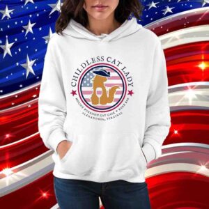 Childless Cat Lady Mount Purrnon Cat Cafe Wing Bar Alexandria Virginia Shirt