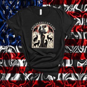 Childless Cat Lady Shirt for Kamala Harris 2024 Classy Kamala Stepmom Shirt Election 2024 Shirt