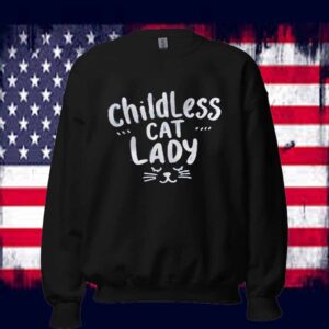 Childless Cat Lady Tshirt, Election 2024, Political Shirt