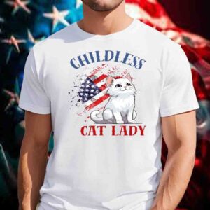 Childless Cute Cat Lady For Kamala Shirt