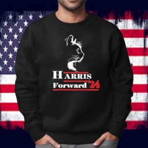 Funny Cat Kamala Harris FORWARD 2024 Presidential Election President Shirt