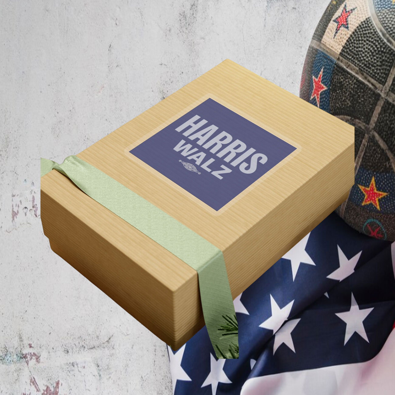 Harris Walz 2024 Car Magnet