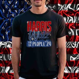 Harris Walz 2024 Shirt - For the People Patriotic Tee Shirt