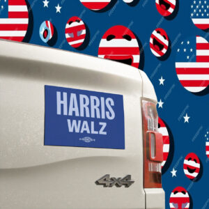 Harris Walz 24 Car Magnet