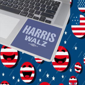 Harris Walz 24 Car Magnet