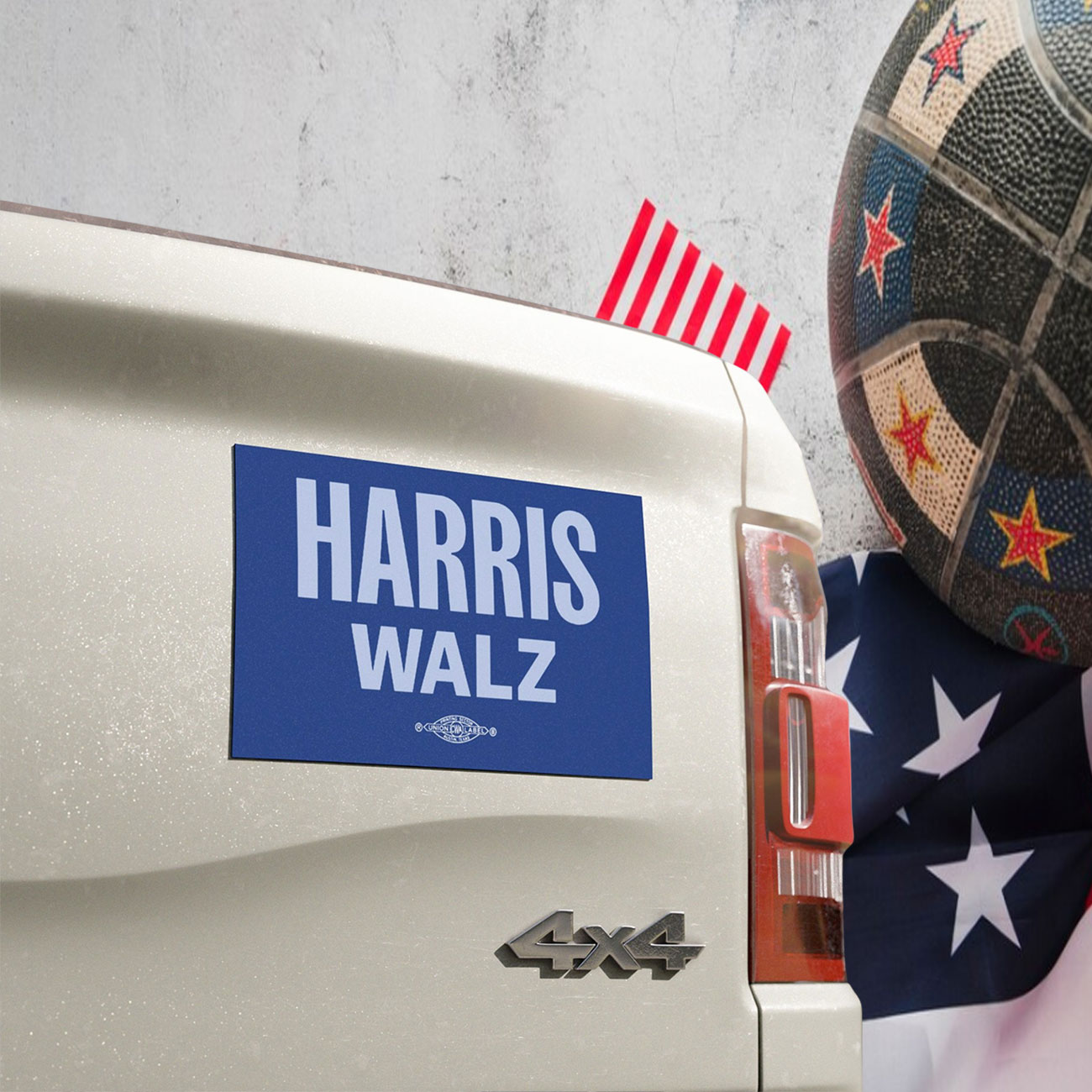 Harris Walz 2024 Car Magnet