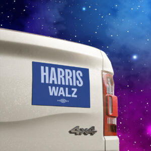 Harris Walz Car Magnet