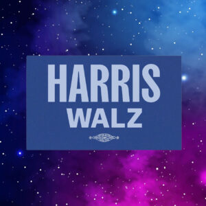 Harris Walz Car Magnet