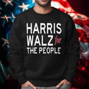 Harris Walz For The People Kamala Harris Tim Walz President Election Merch 2024 Tee Shirt