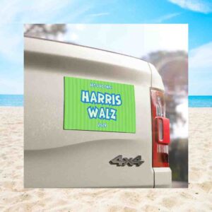 Harris Walz Let's Do This Car Magnet 2024