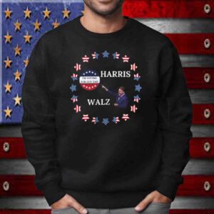 Harris and Walz Im Voting for Gus Dad T-Shirt