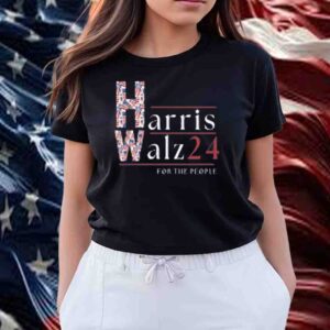 Kamala Harris, And Tim Walz, Campaign 24 Shirt