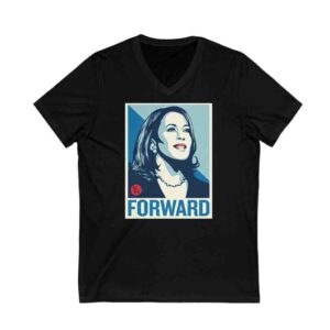Kamala Harris Forward V-Neck Shirt