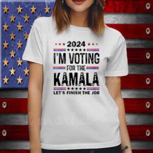 Kamala Harris Let's Finish The Job Shirt