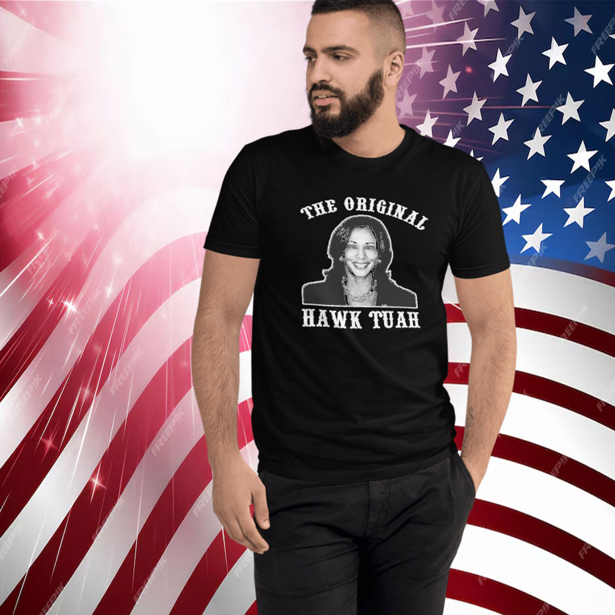 Kamala Harris The Original Hawk Tuah T-Shirt