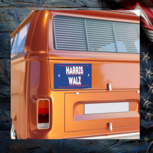 Kamala Harris, Tim Walz, Democratic Party Bumper Sticker Magnet
