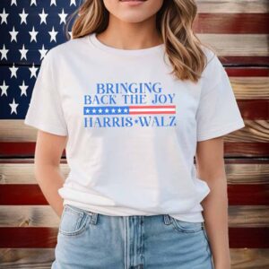 Kamala Shirt, Kamala Harris Tim Walz 2024 Bringing back the Joy Election Shirt