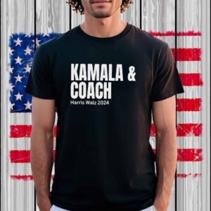 Kamala and Coach Shirt, Coach Walz, Kamala Harris, Madam President Shirt