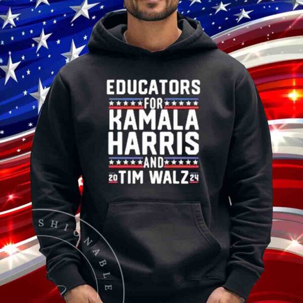 Official Educators For Kamala Harris And Tim Walz 2024 T-Shirt