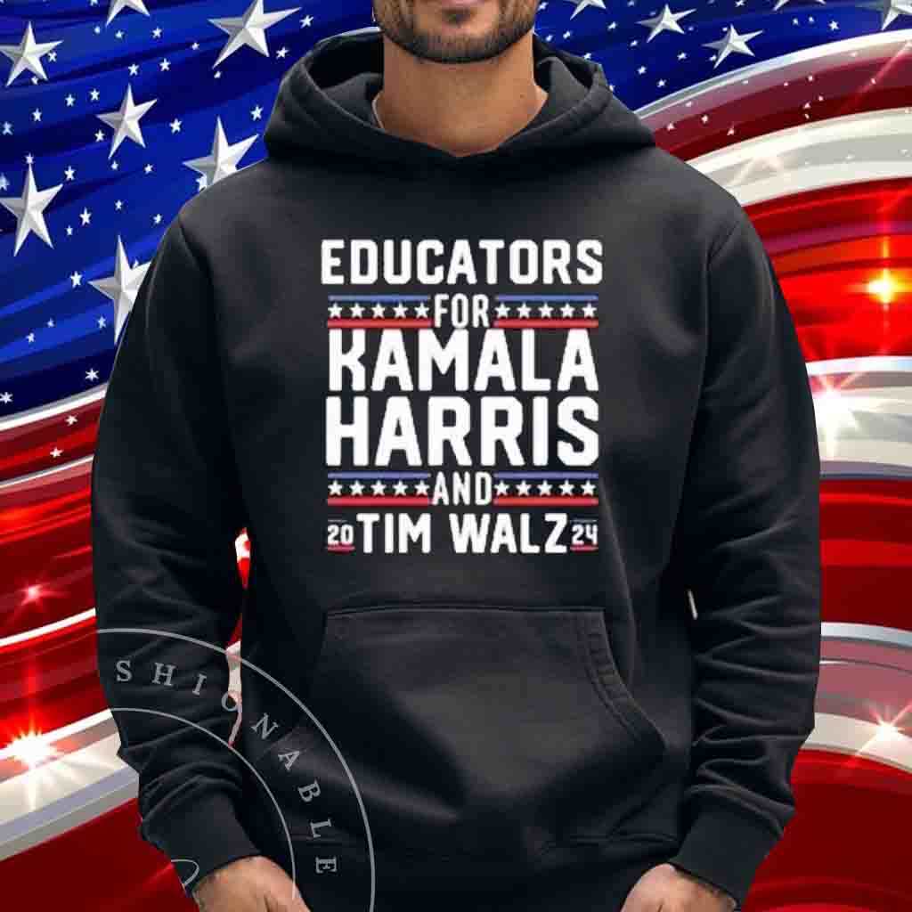 Official Educators For Kamala Harris And Tim Walz 2024 T-Shirt