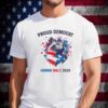 Proud Democat Harris Walz 2024 T-Shirt