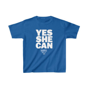 Yes She Can Harris Walz Kid Shirt