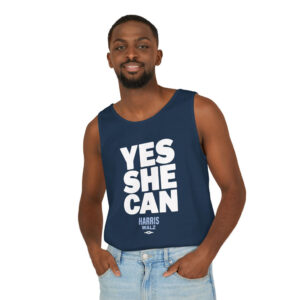 Yes She Can Harris Walz Tank Top