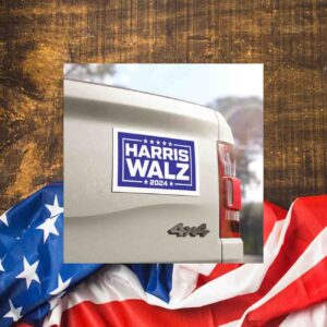 24' Harris Walz Car Magnets