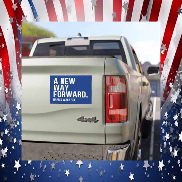 A New Way Forward Kamala Harris for President 2024 Car Magnet