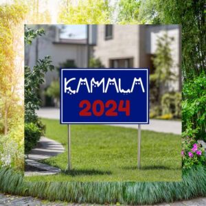 Cat Kamala Yard Sign