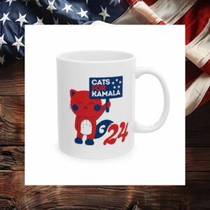 Cats for Kamala Harris 24 Mug