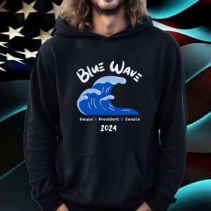 Empowering Kamala Harris Blue Wave Election Shirt