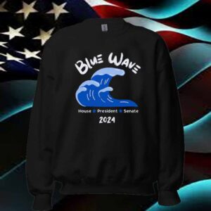 Empowering Kamala Harris Blue Wave Election Shirt