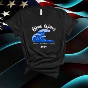 Empowering Kamala Harris Blue Wave Election Shirt