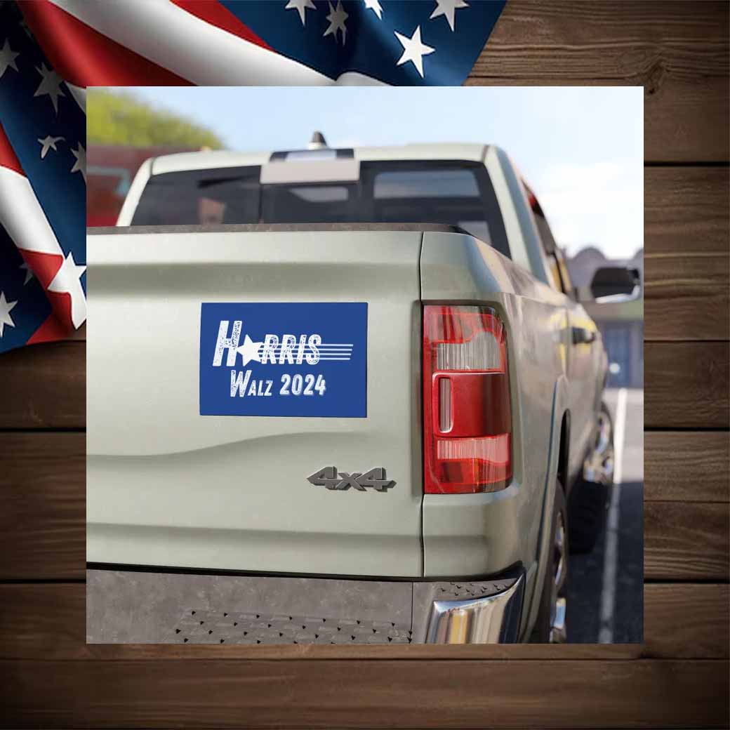 Harris Walz 2024 Car Magnets