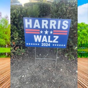 Harris Walz 2024 Yard Signs