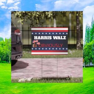 Harris Walz 24 Yard Sign