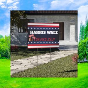 Harris Walz 24 Yard Sign