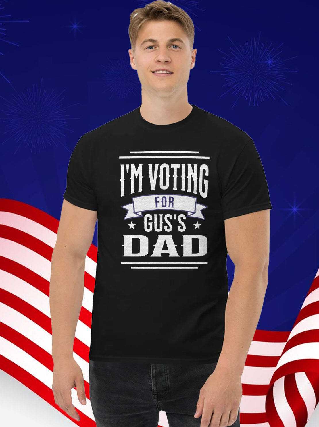 I'm Voting for Gus's Dad, Gus Walz Fan Club, Guz Walz T-Shirt