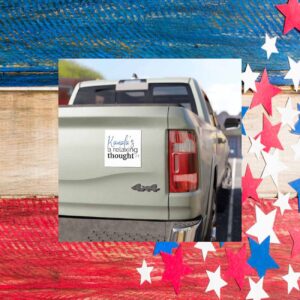 Kamala A Relaxing Thought Car Magnets