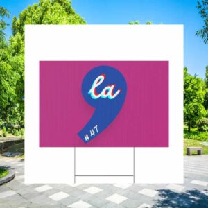 Kamala Harris comma la Yard Sign